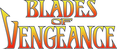Blades of Vengeance logo for Sega Genesis